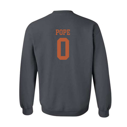 Texas - NCAA Men's Basketball : Jordan Pope - Classic Shersey Crewneck Sweatshirt-1