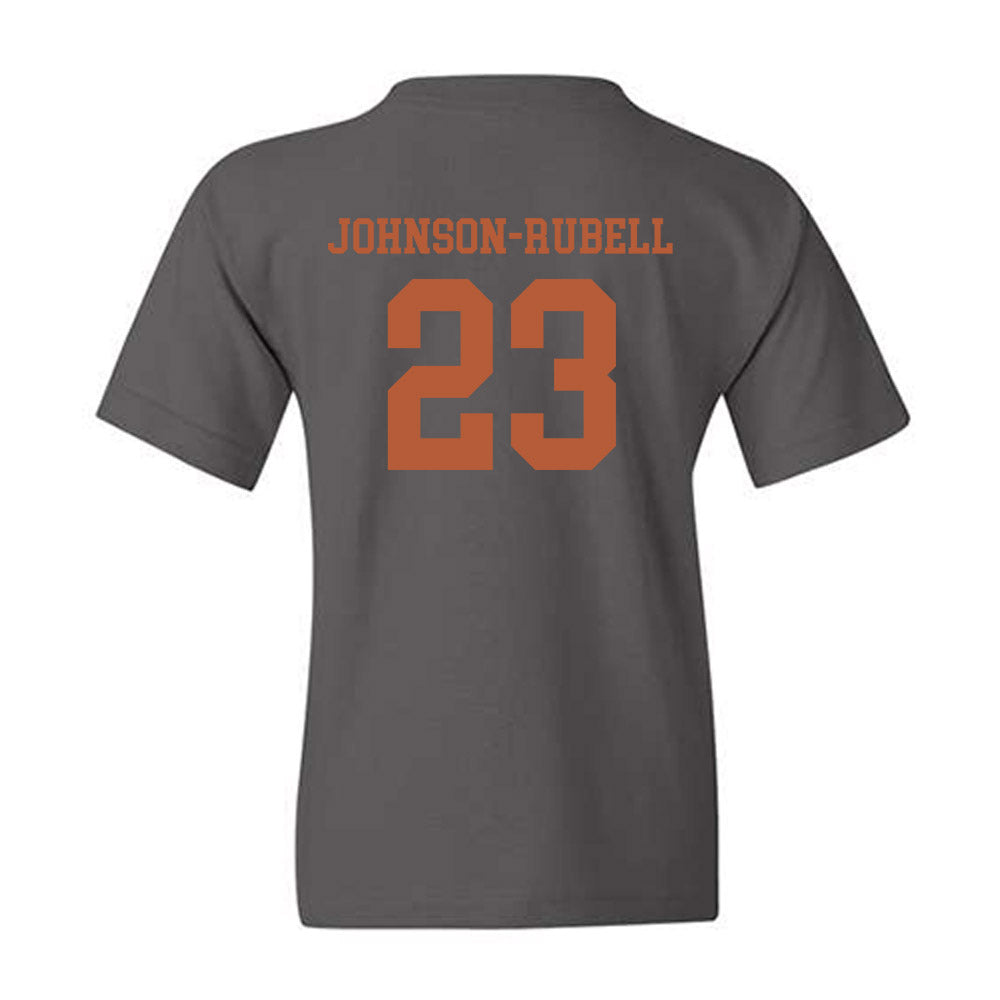 Texas - NCAA Football : Jordon Johnson-Rubell - Classic Shersey Youth T-Shirt-1