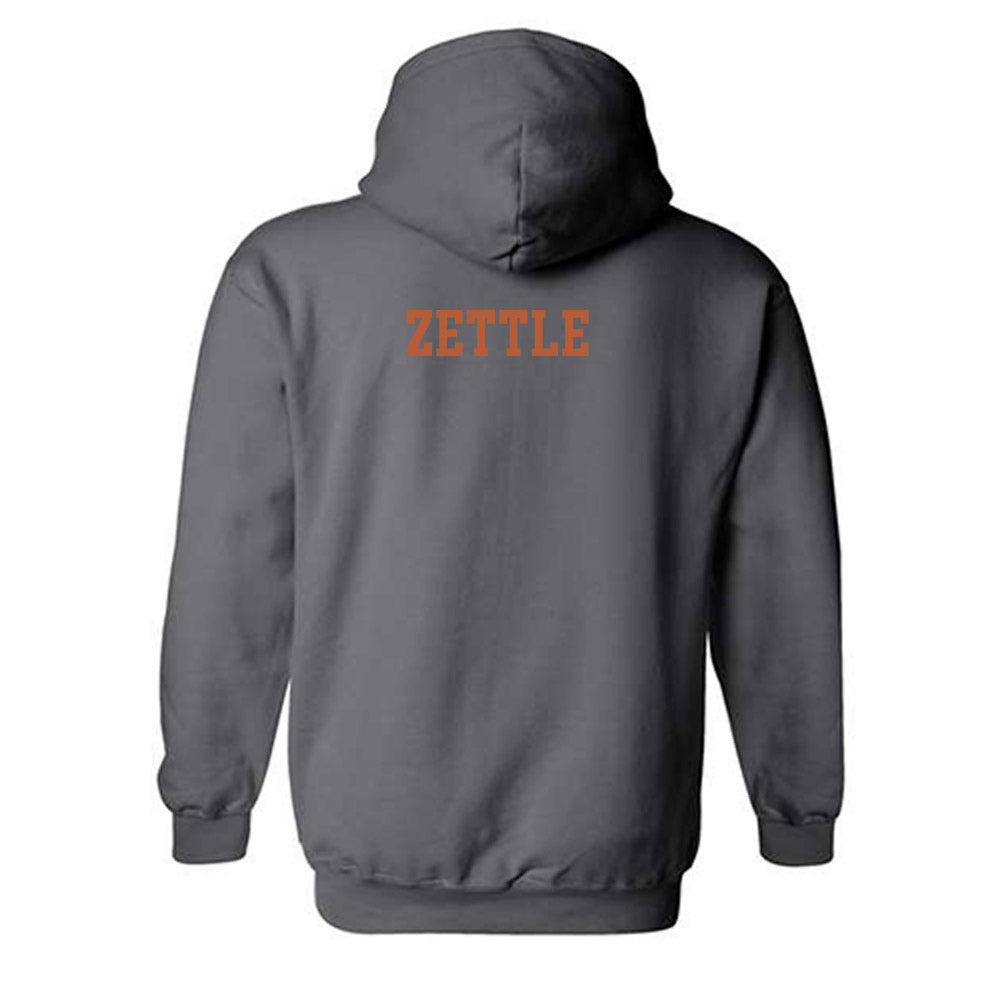 Texas - NCAA Men's Swimming & Diving : Alex Zettle - Classic Shersey Hooded Sweatshirt-1