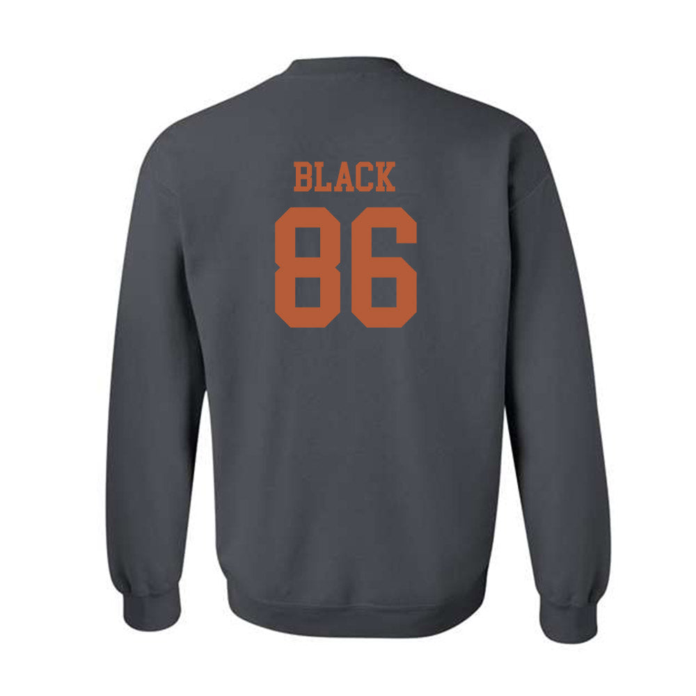 Texas - NCAA Football : Dorian Black - Classic Shersey Crewneck Sweatshirt-1