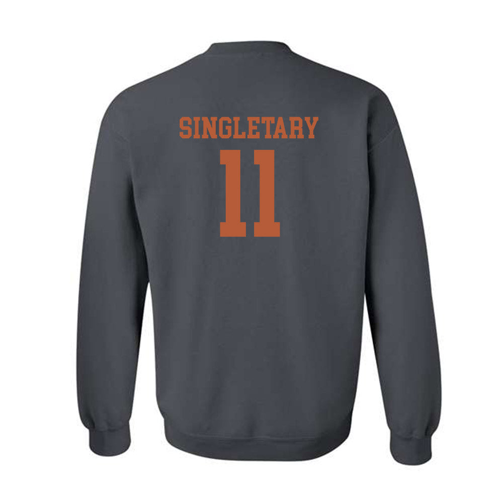 Texas - NCAA Women's Volleyball : Marianna Singletary - Classic Shersey Crewneck Sweatshirt-1