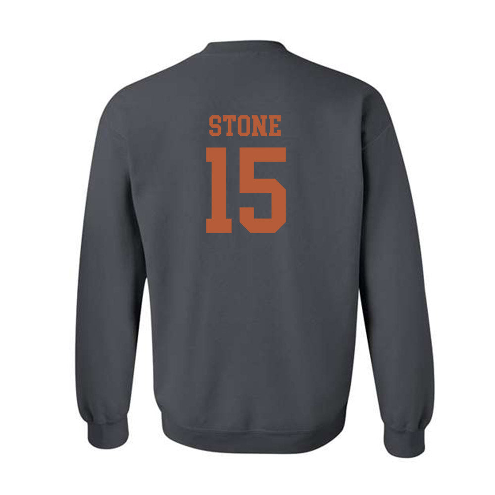 Texas - NCAA Football : Will Stone - Classic Shersey Crewneck Sweatshirt-1