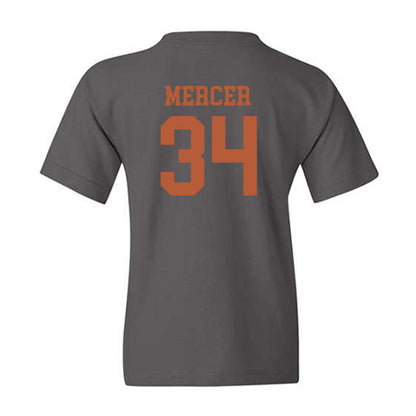 Texas - NCAA Baseball : Will Mercer - Classic Shersey Youth T-Shirt-1