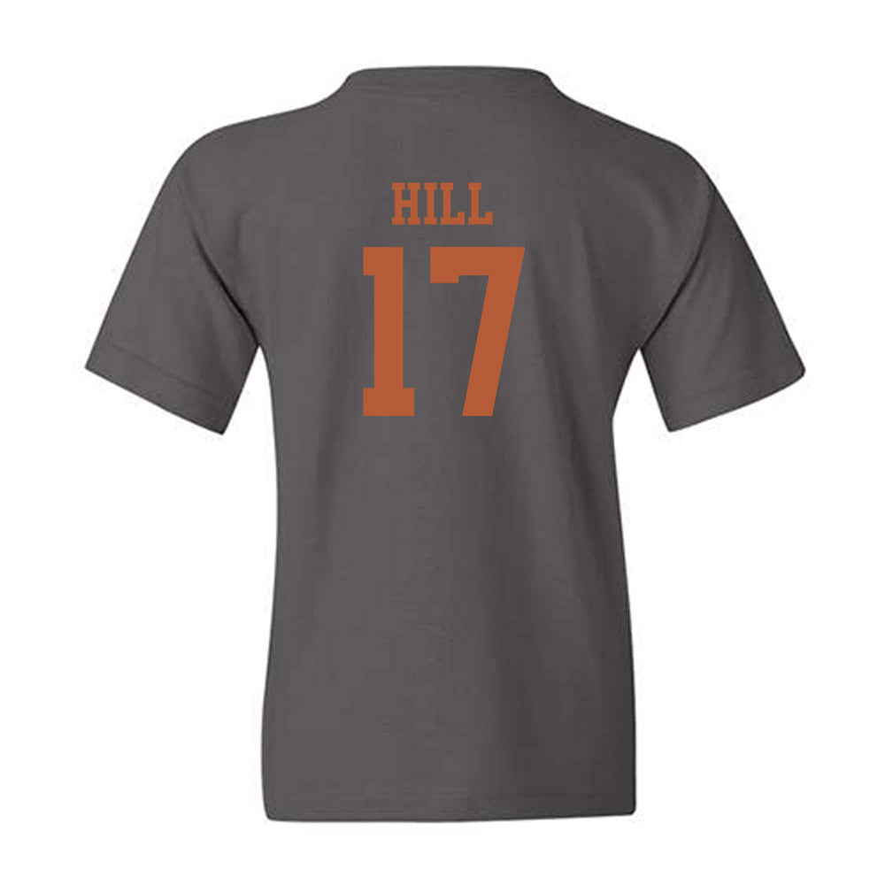 Texas - NCAA Baseball : Will Hill - Classic Shersey Youth T-Shirt-1