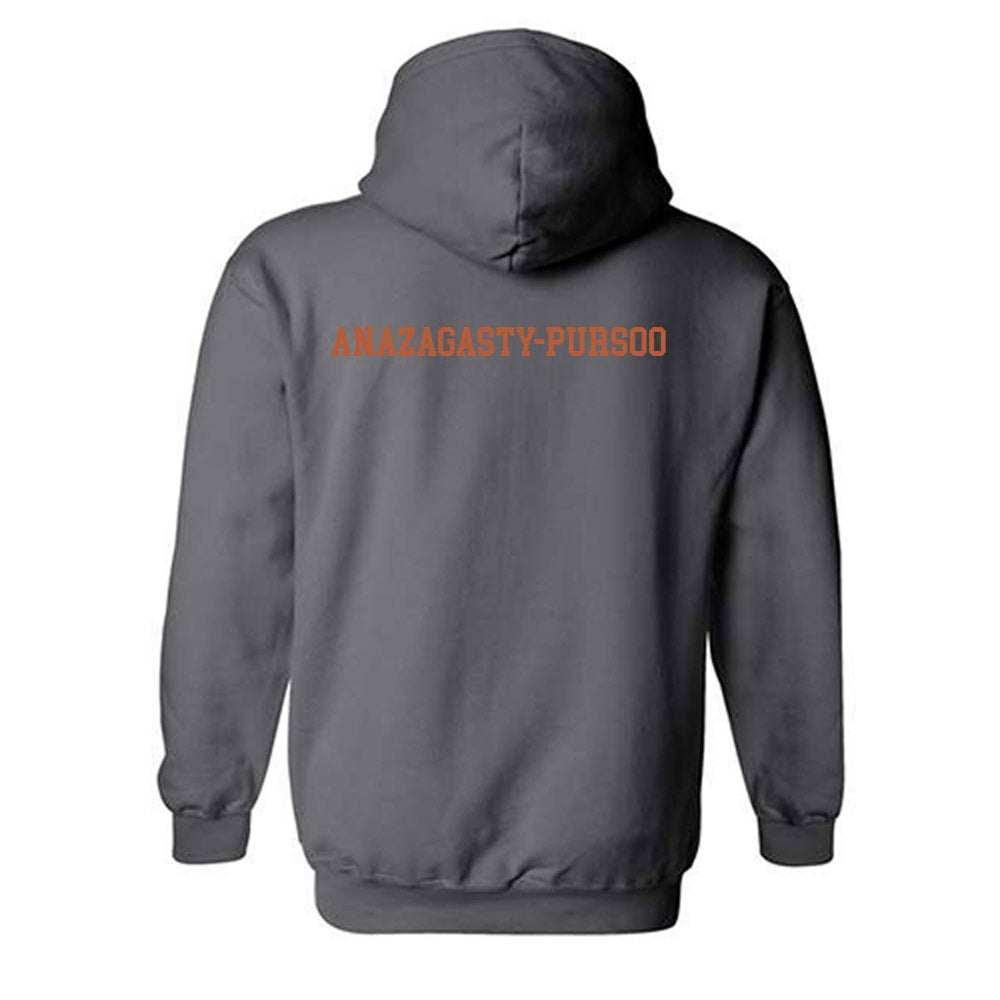 Texas - NCAA Women's Tennis : Ariana Anazagasty-Pursoo - Classic Shersey Hooded Sweatshirt-1