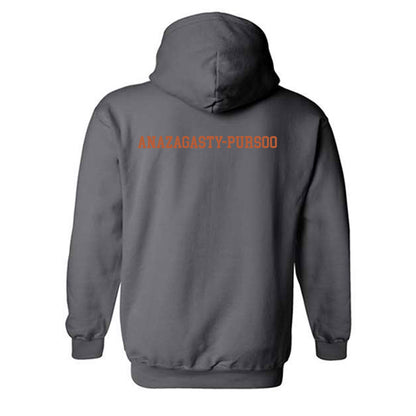Texas - NCAA Women's Tennis : Ariana Anazagasty-Pursoo - Classic Shersey Hooded Sweatshirt-1