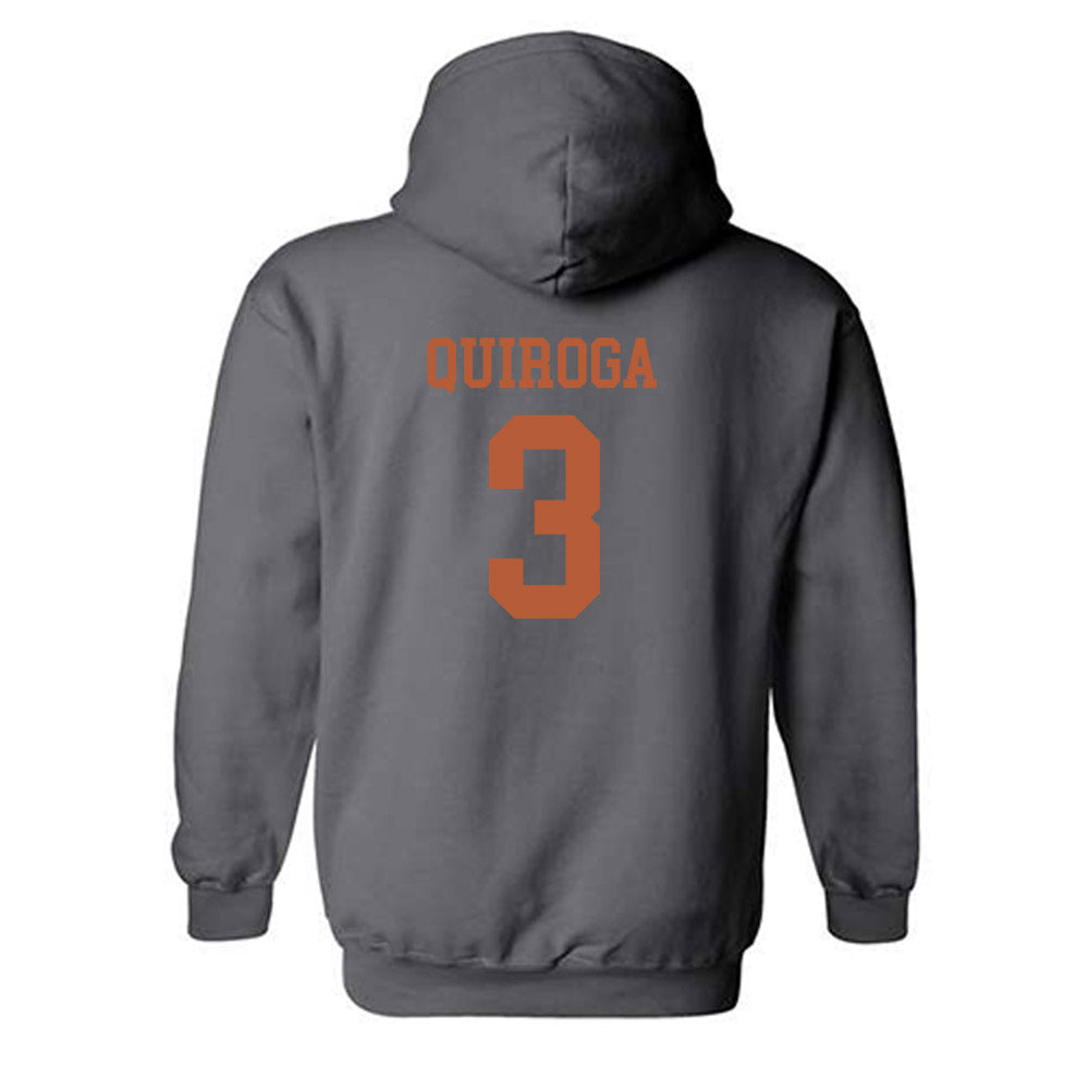 Texas - NCAA Softball : Vanessa Quiroga - Classic Shersey Hooded Sweatshirt-1