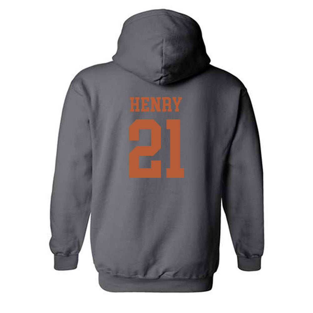 Texas - NCAA Softball : Kayden Henry - Classic Shersey Hooded Sweatshirt-1