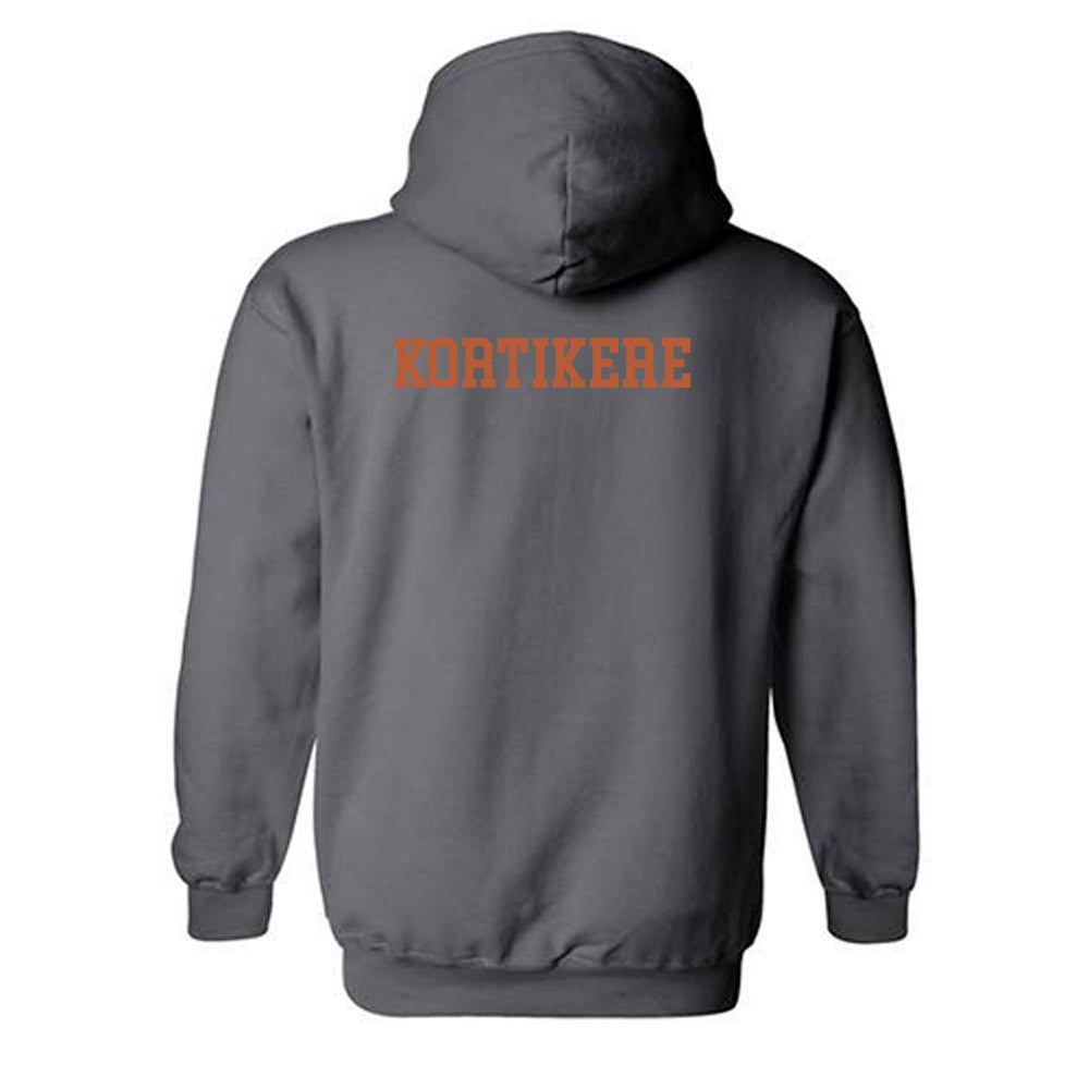 Texas - NCAA Women's Tennis : Simran Kortikere - Classic Shersey Hooded Sweatshirt-1