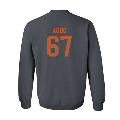 Texas - NCAA Football : Malik Agbo - Classic Shersey Crewneck Sweatshirt-1