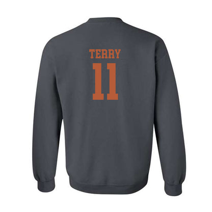 Texas - NCAA Football : Michael Terry - Classic Shersey Crewneck Sweatshirt-1