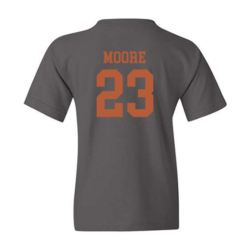 Texas - NCAA Women's Basketball : Aaliyah Moore - Classic Shersey Youth T-Shirt-1