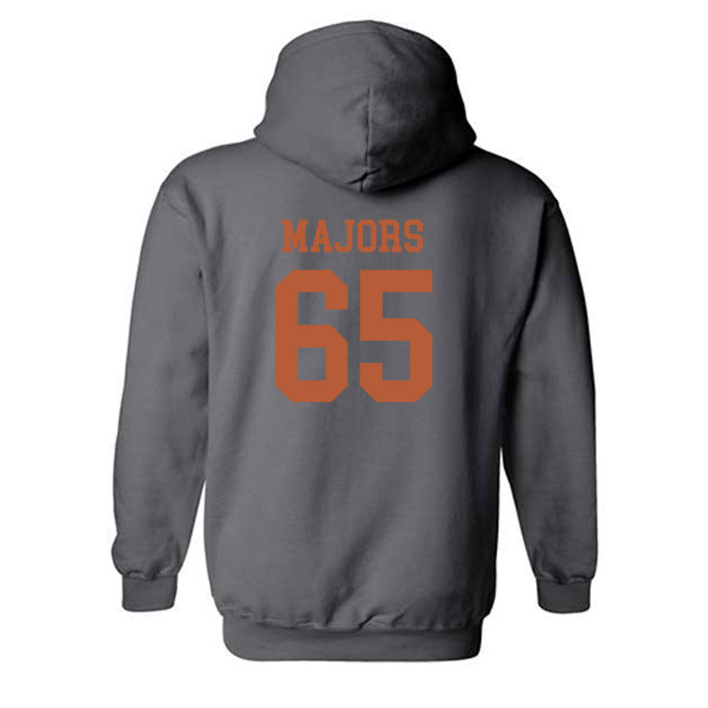 Texas - NCAA Football : Jake Majors - Classic Shersey Hooded Sweatshirt-1