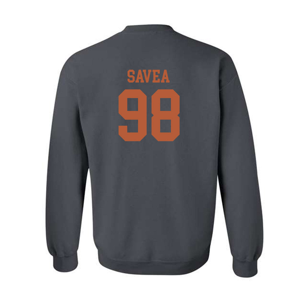 Texas - NCAA Football : Tiaoalii Savea - Classic Shersey Crewneck Sweatshirt-1