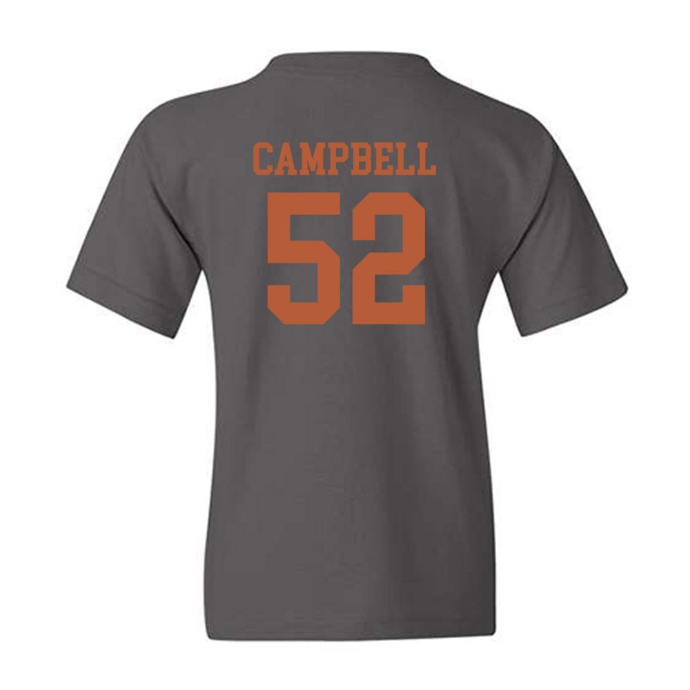 Texas - NCAA Football : Dj Campbell - Classic Shersey Youth T-Shirt-1