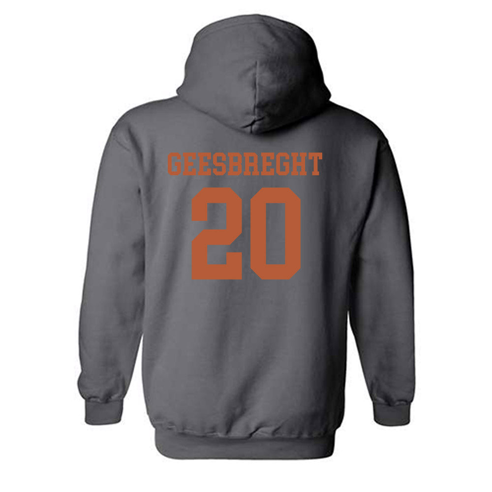 Texas - NCAA Women's Soccer : Vivian Geesbreght - Classic Shersey Hooded Sweatshirt-1