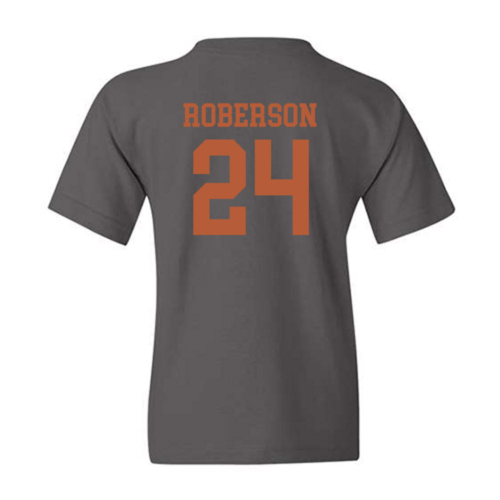 Texas - NCAA Football : Warren Roberson - Classic Shersey Youth T-Shirt-1