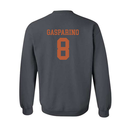 Texas - NCAA Baseball : Will Gasparino - Classic Shersey Crewneck Sweatshirt-1