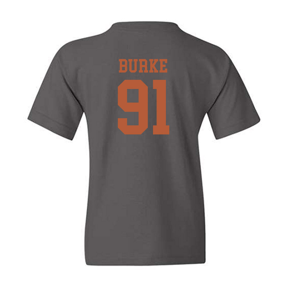 Texas - NCAA Football : Ethan Burke - Classic Shersey Youth T-Shirt-1