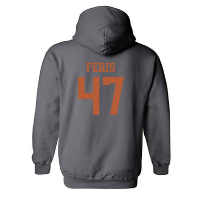 Texas - NCAA Football : Charles Feris - Classic Shersey Hooded Sweatshirt-1