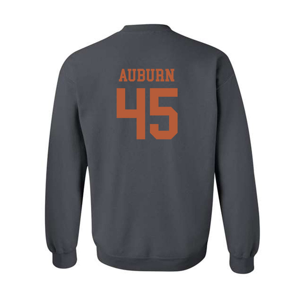 Texas - NCAA Football : Bert Auburn - Classic Shersey Crewneck Sweatshirt-1