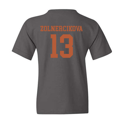 Texas - NCAA Beach Volleyball : Karin Zolnercikova - Classic Shersey Youth T-Shirt-1