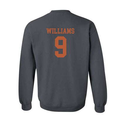 Texas - NCAA Baseball : Jonah Williams - Classic Shersey Crewneck Sweatshirt-1