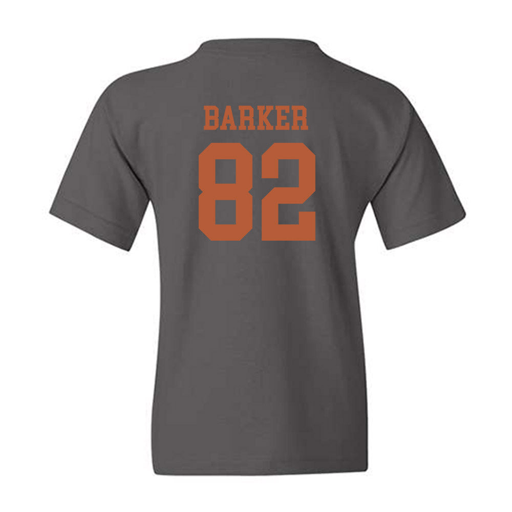 Texas - NCAA Football : Ridge Barker - Classic Shersey Youth T-Shirt-1