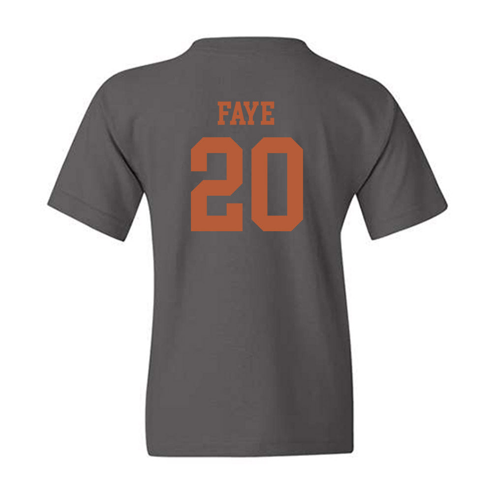 Texas - NCAA Women's Basketball : Khadija Faye - Classic Shersey Youth T-Shirt-1