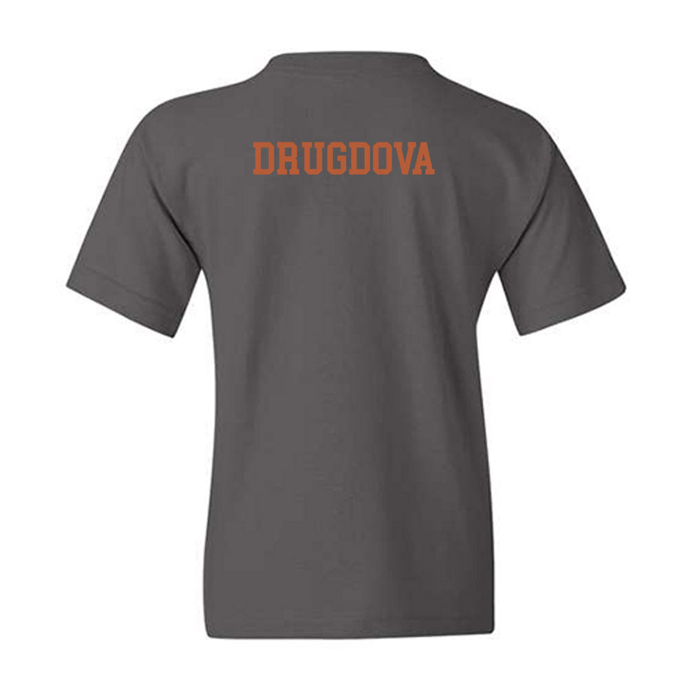 Texas - NCAA Women's Tennis : Salma Drugdova - Classic Shersey Youth T-Shirt-1
