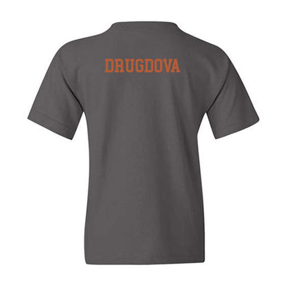 Texas - NCAA Women's Tennis : Salma Drugdova - Classic Shersey Youth T-Shirt-1