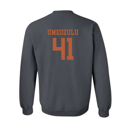 Texas - NCAA Football : Ziky Umeozulu - Classic Shersey Crewneck Sweatshirt-1