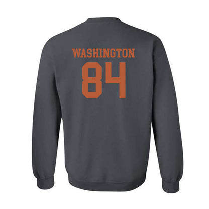 Texas - NCAA Football : Jordan Washington - Classic Shersey Crewneck Sweatshirt-1