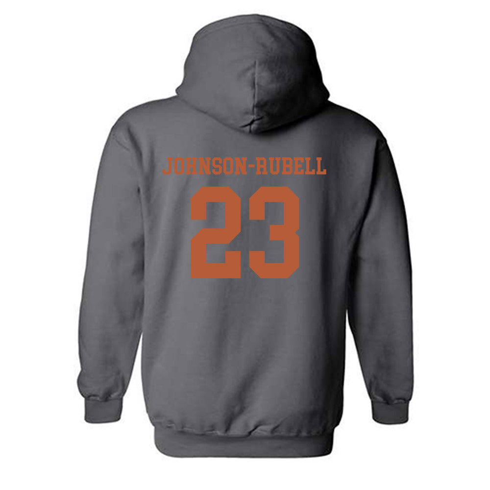 Texas - NCAA Football : Jordon Johnson-Rubell - Classic Shersey Hooded Sweatshirt-1