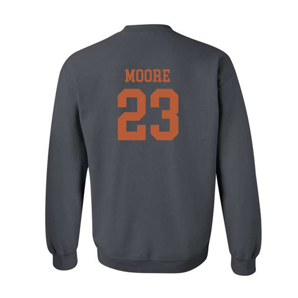 Texas - NCAA Women's Basketball : Aaliyah Moore - Classic Shersey Crewneck Sweatshirt-1