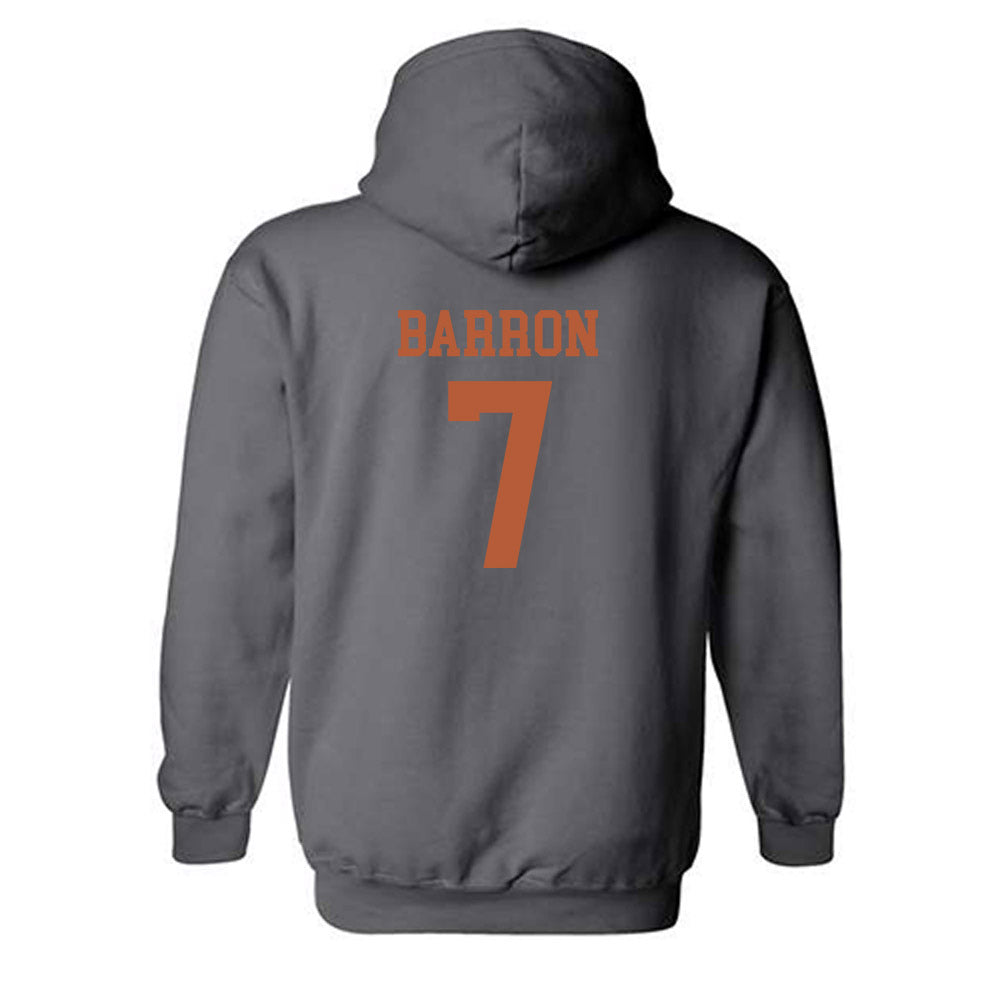 Texas - NCAA Football : Jahdae Barron - Classic Shersey Hooded Sweatshirt-1