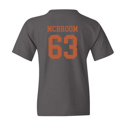 Texas - NCAA Football : Rick Mcbroom - Classic Shersey Youth T-Shirt-1