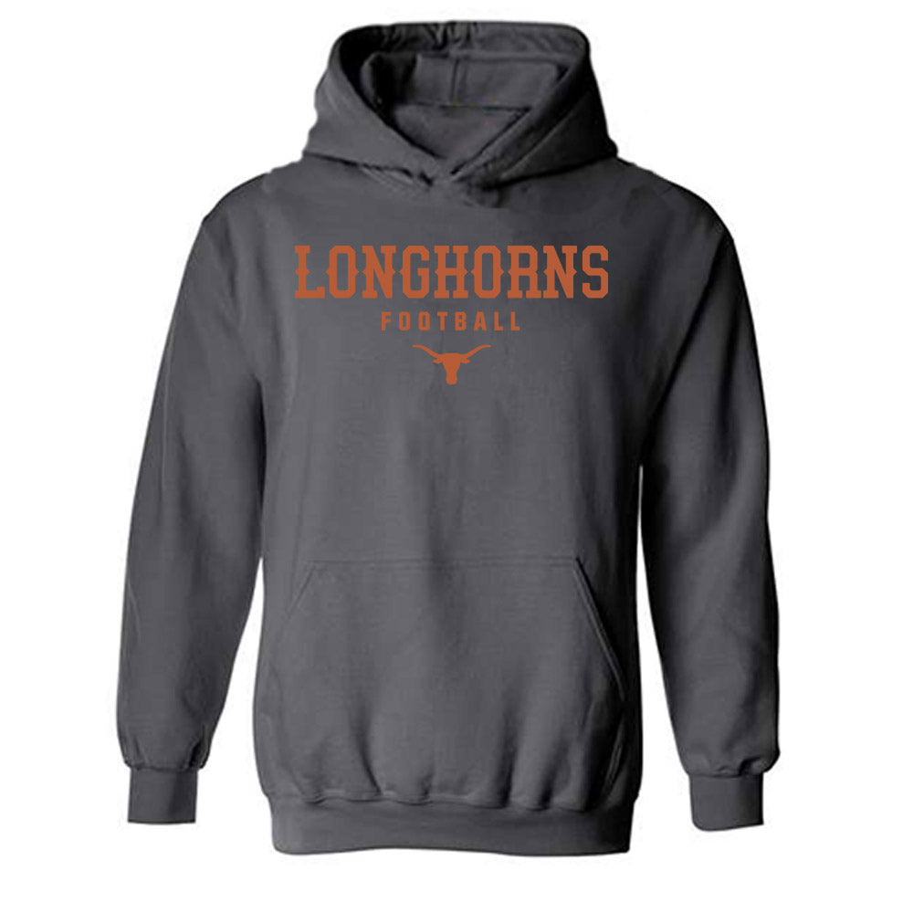 Texas - NCAA Football : Tausili Akana - Classic Shersey Hooded Sweatshirt-0