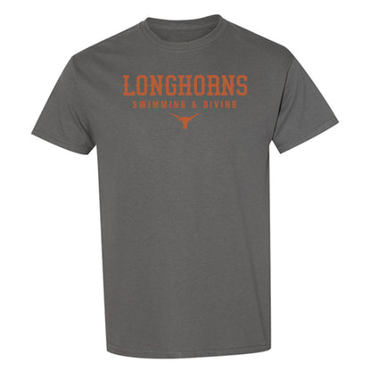 Texas - NCAA Men's Swimming & Diving : David Johnston - Classic Shersey T-Shirt-0