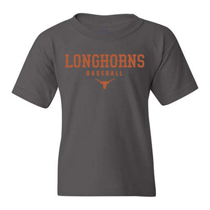 Texas - NCAA Baseball : Will Gasparino - Classic Shersey Youth T-Shirt-0