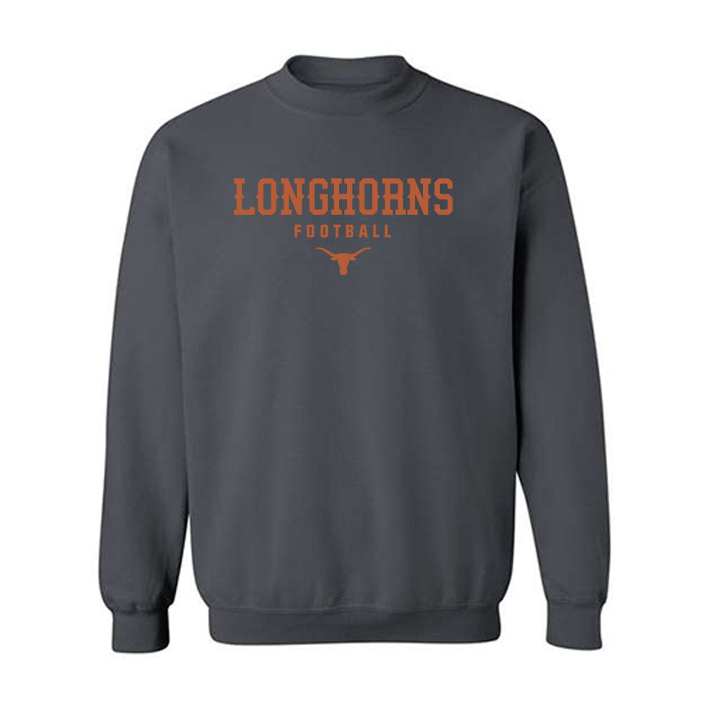 Texas - NCAA Football : Lance Jackson - Classic Shersey Crewneck Sweatshirt-0