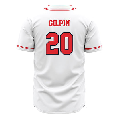 St. Johns - NCAA Baseball : Nicholas Gilpin - White Jersey-1