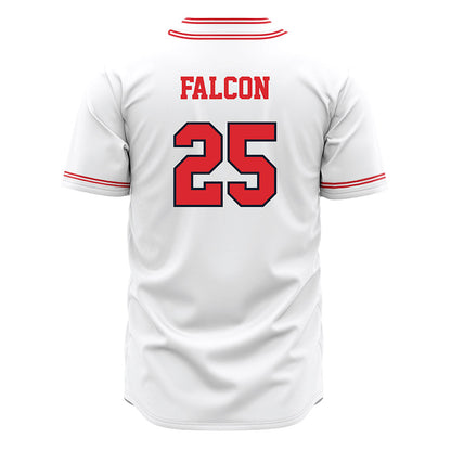 St. Johns - NCAA Baseball : Chad Falcon - White Jersey-1