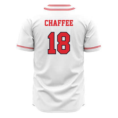 St. Johns - NCAA Baseball : Evan Chaffee - White Jersey