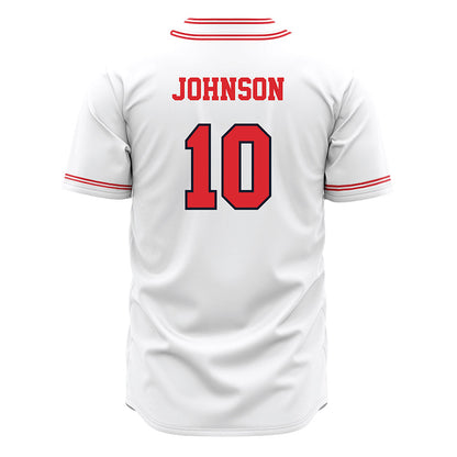 St. Johns - NCAA Baseball : Dylan Johnson - White Jersey