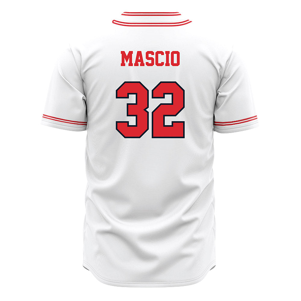 St. Johns - NCAA Baseball : Joseph Mascio - White Jersey