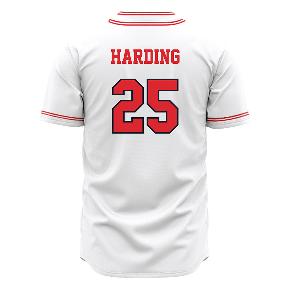 St. Johns - NCAA Baseball : Thomas Harding - White Jersey-1