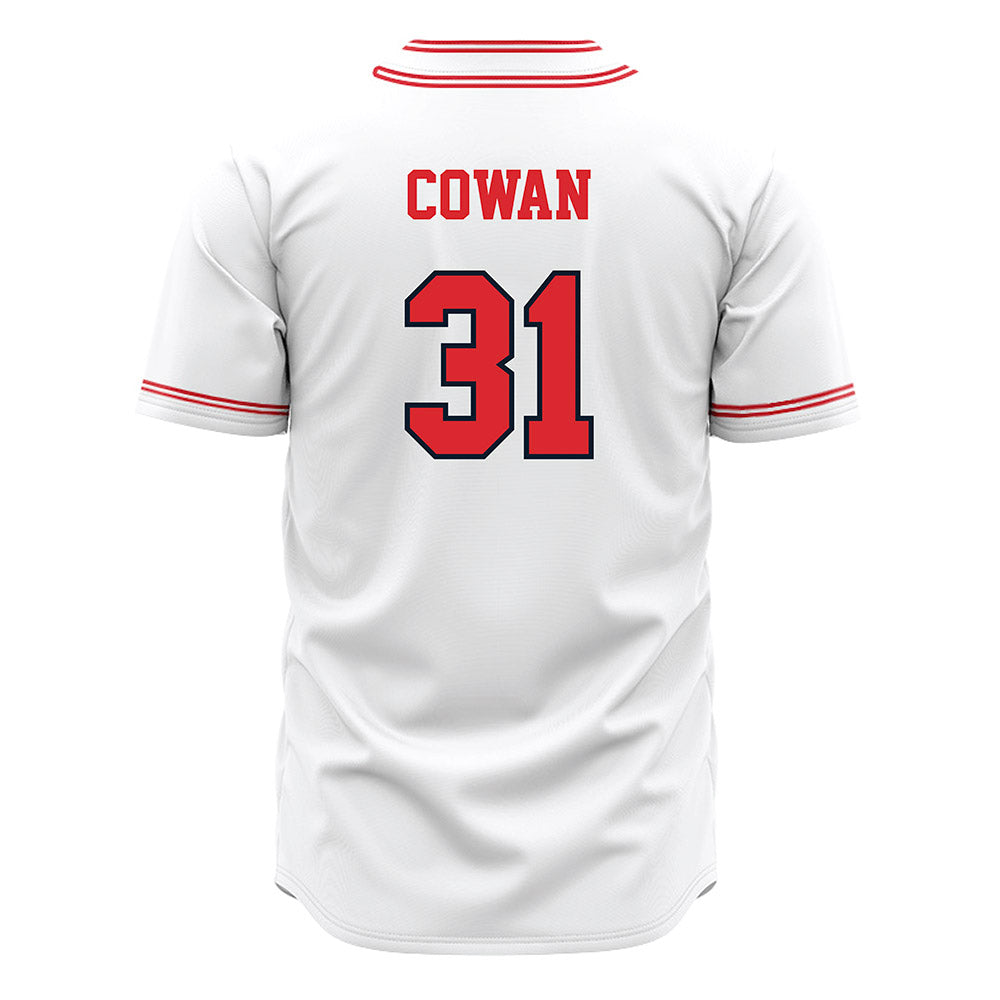 St. Johns - NCAA Baseball : Will Cowan - White Jersey-1