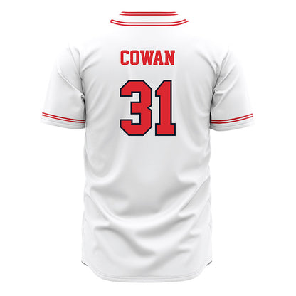 St. Johns - NCAA Baseball : Will Cowan - White Jersey-1