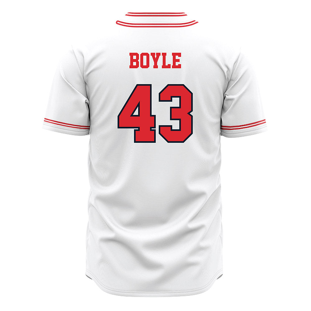 St. Johns - NCAA Baseball : Jed Boyle - White Jersey